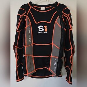 EUC S1 Defense Pro Safety Jacket BMX Rider Sports Bike Worn 1x Adult Small Pads